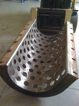 ROLLED STEEL GRATE,3/8" THICK AR400F